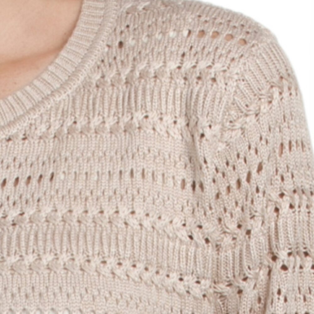 CYRUS Novelty Stitch Button Front Cardigan - Picture 3 of 5